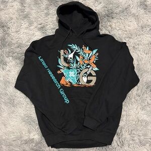LRG Lifted Research Group Men’s Black Hoodie Large sweater Pullover